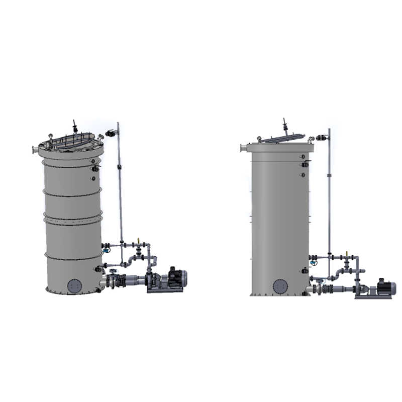 Høy effektivitet kobberoppløsende tank